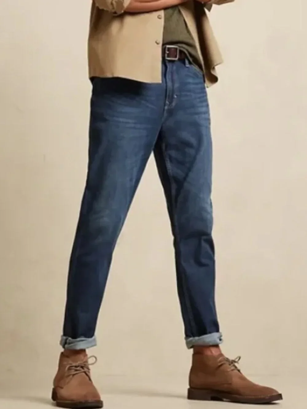 Banana Republic Travel Jeans Men's 33 X 30 Athletic Fit Medium Wash NEW